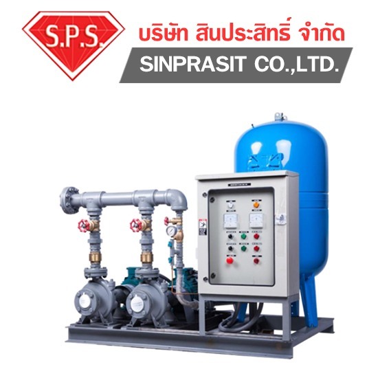 เครื่องสูบน้ำอาคารสูง ปั๊มน้ำอุตสาหกรรม ปทุมธานี - จำหน่ายบูสเตอร์ปั้ม (BOOSTER PUMP)